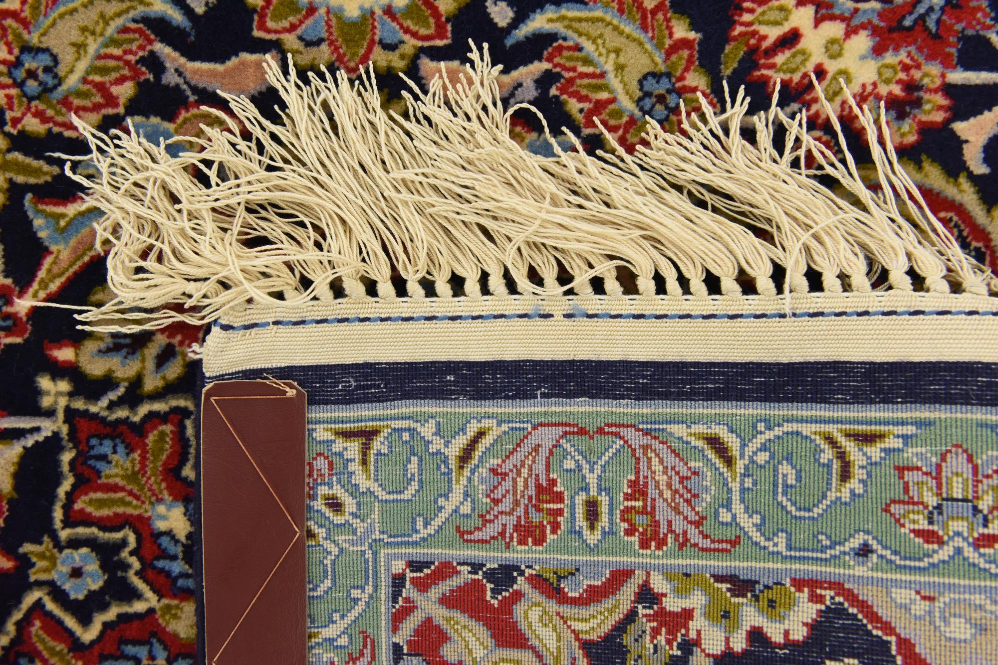 2' 1 x 9' 11 Hand Knotted Isfahan Persian Runner Rug