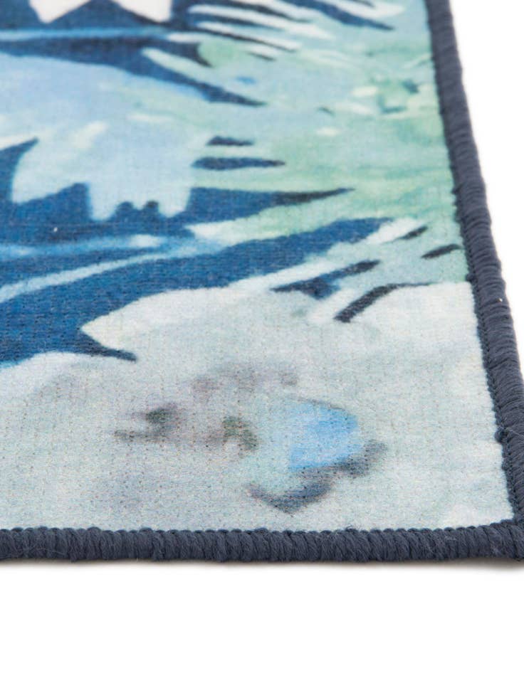 Detail image of 2' x 10'  Washable Jill Zarin Caribbean Indoor / Outdoor Runner Rug