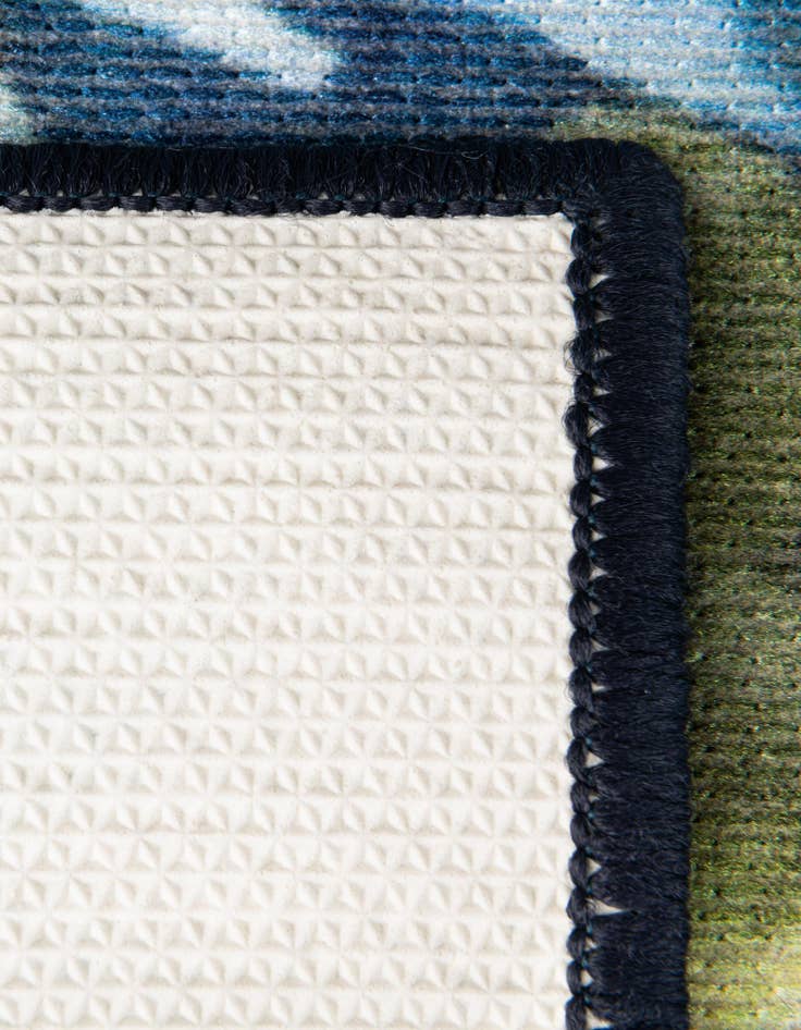 Detail image of 2' x 10' Easy-Clean Jill Zarin Caribbean Indoor / Outdoor Runner Rug