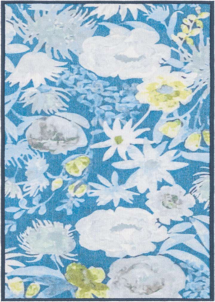 2' x 3' 11 Easy-Clean Jill Zarin Caribbean Indoor / Outdoor Runner Rug