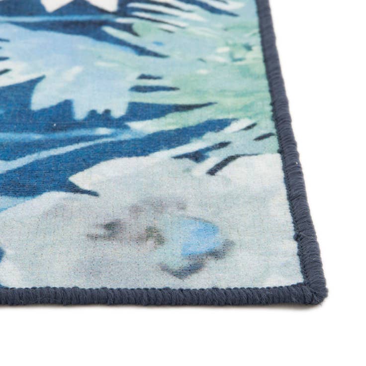 Detail image of 2' x 5' 1 Easy-Clean Jill Zarin Caribbean Indoor / Outdoor Runner Rug