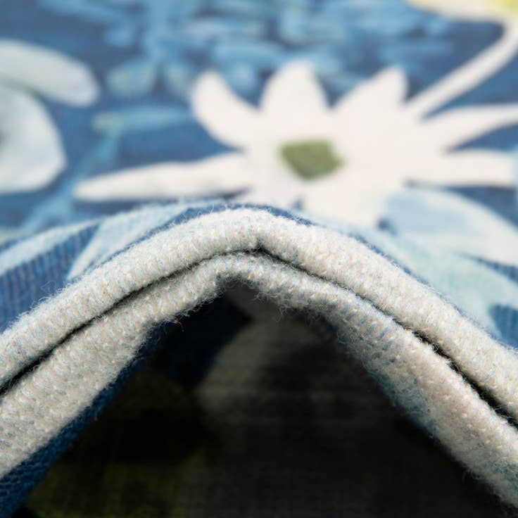 Detail image of 2' x 5' 1 Easy-Clean Jill Zarin Caribbean Indoor / Outdoor Runner Rug