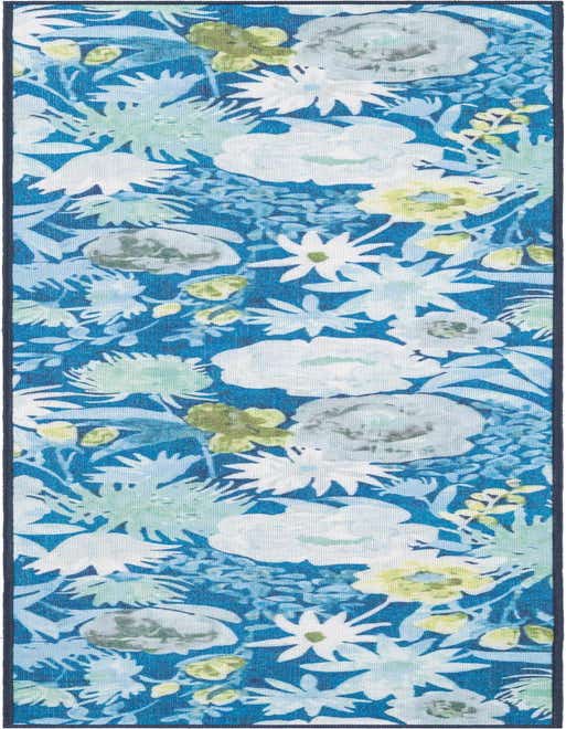 2' x 8' Easy-Clean Jill Zarin Caribbean Indoor / Outdoor Runner Rug