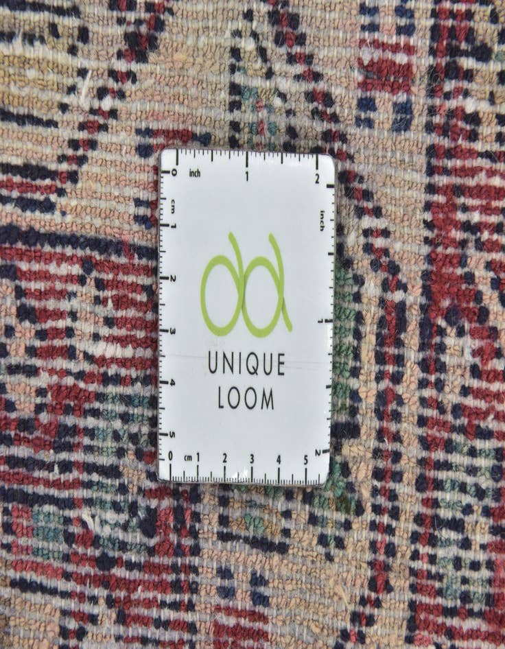 Detail image of 3' 10 x 9' 6  Hand Knotted Jozan Persian Wool Runner Rug