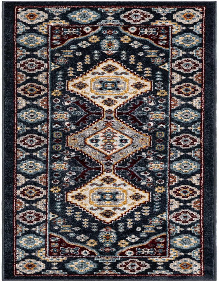 Detail image of 2' x 5' Kamala Washable Runner Rug