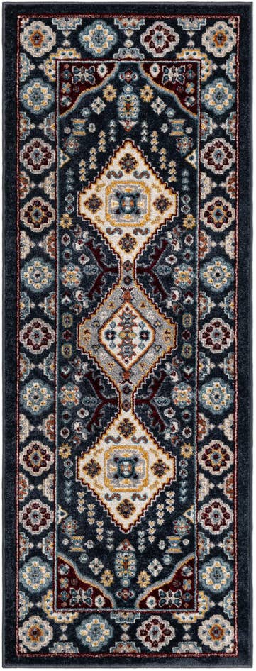 Detail image of 2' x 5' Kamala Washable Runner Rug