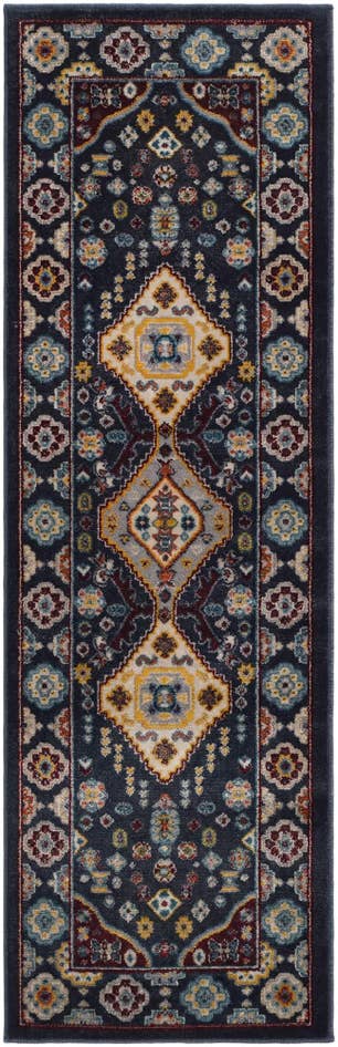 Detail image of 2' x 6' Kamala Washable Runner Rug