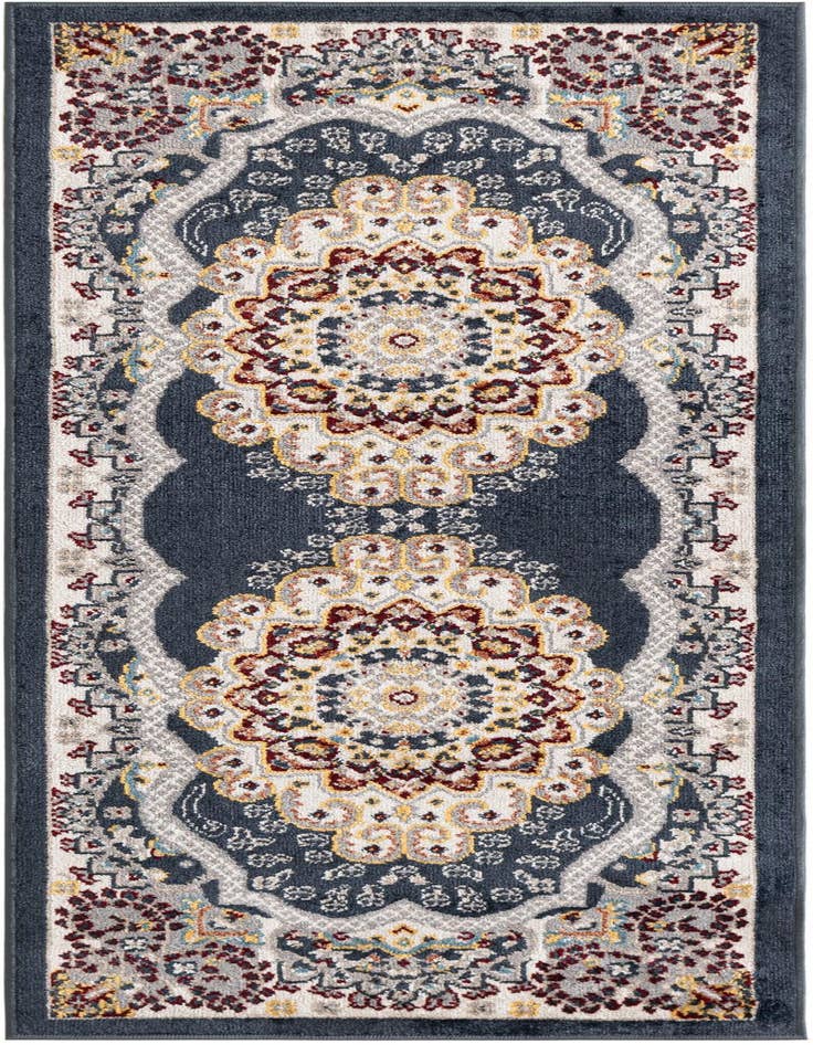 Detail image of 2' x 5' Kamala Washable Runner Rug