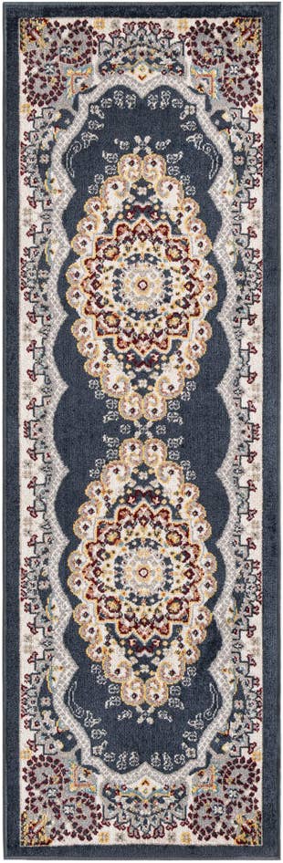 Detail image of 2' x 6' Kamala Washable Runner Rug