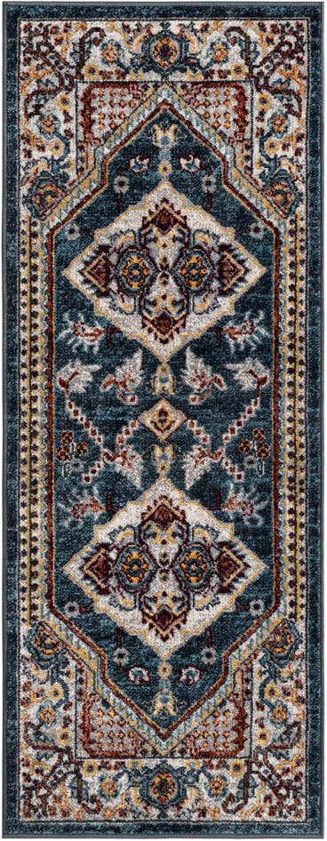 Detail image of 2' x 5' Kamala Washable Runner Rug