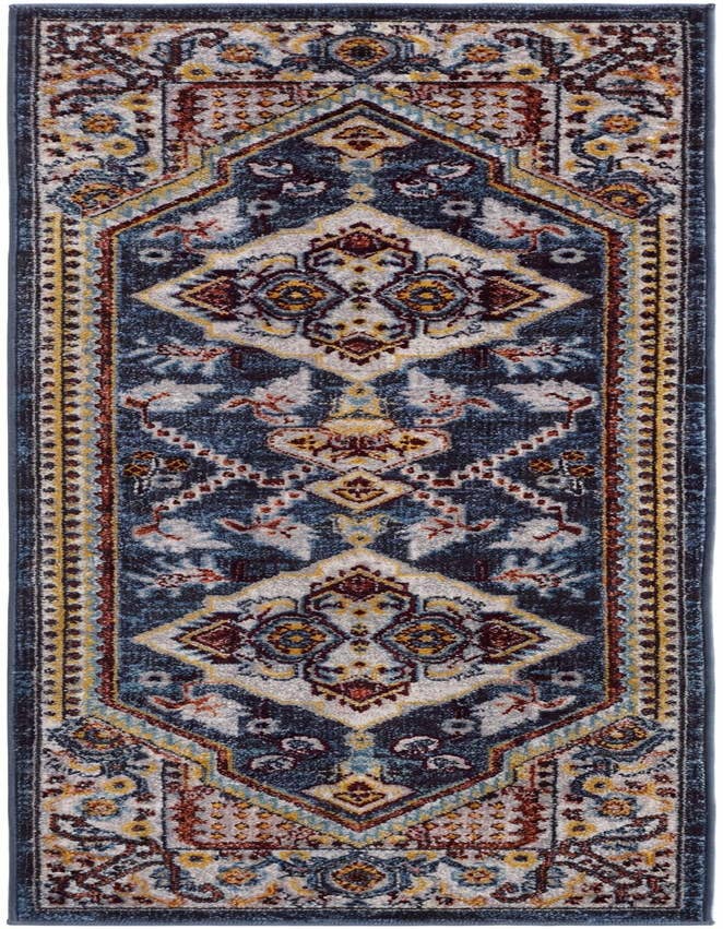 Detail image of 2' x 6' Kamala Washable Runner Rug