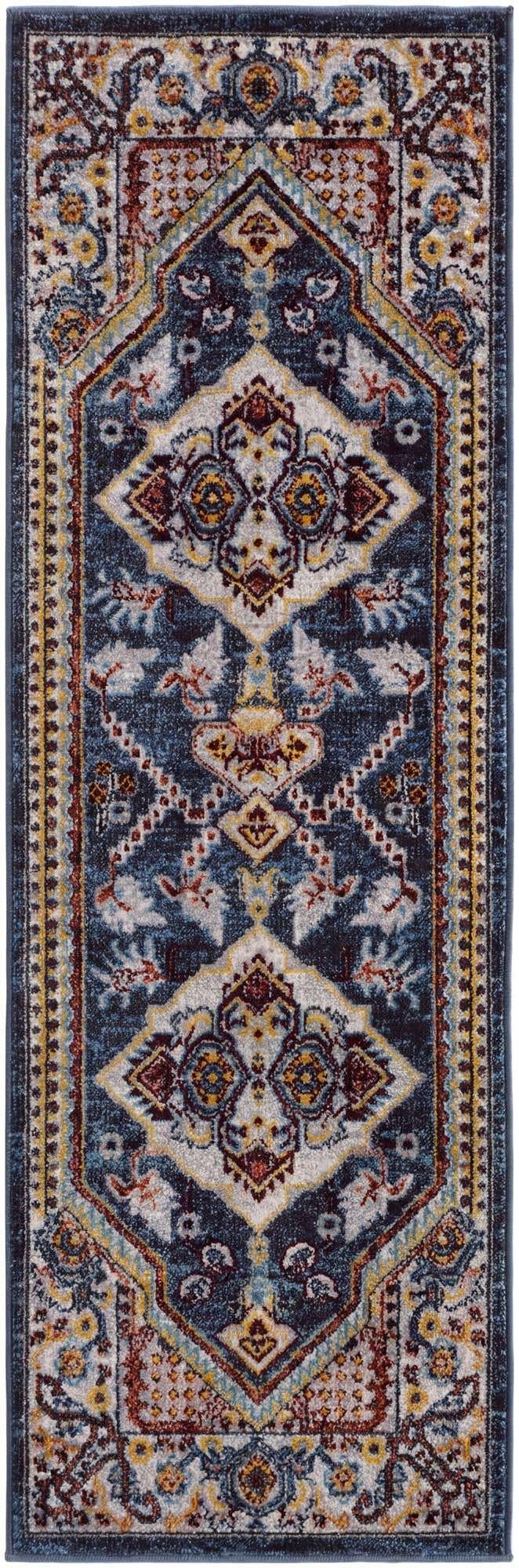 2' x 6' Kamala Washable Runner Rug