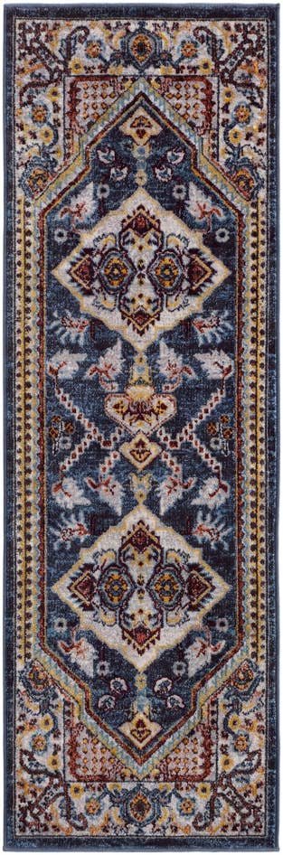 Detail image of 2' x 6' Kamala Washable Runner Rug