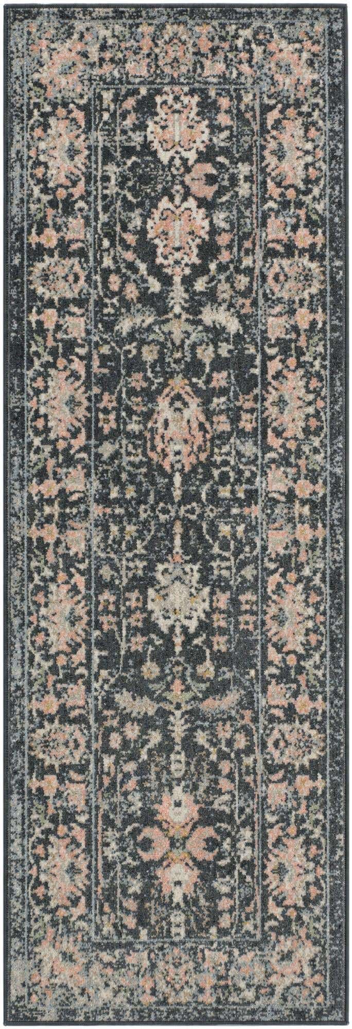 2' x 6' Kamala Washable Runner Rug