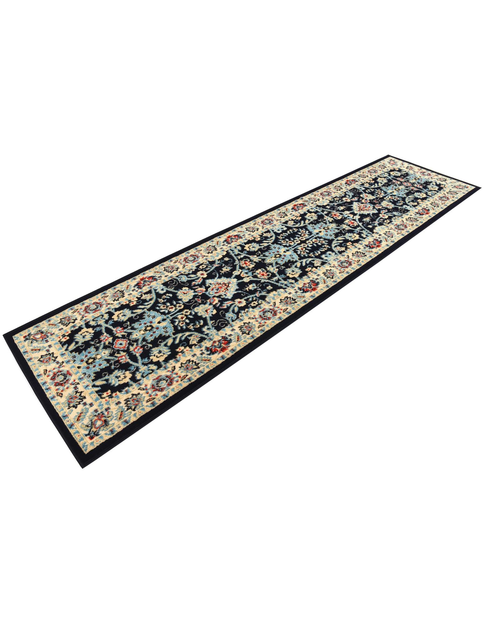 2' 7 x 10' Kashan Design Runner Rug
