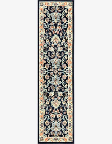 2' x 8' 2 Kashan Design Runner Rug