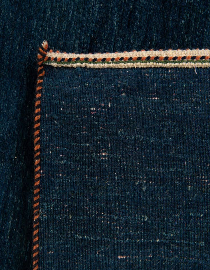 Detail image of 3' 3 x 11'  Hand Knotted Kashkuli Gabbeh Wool Runner Rug