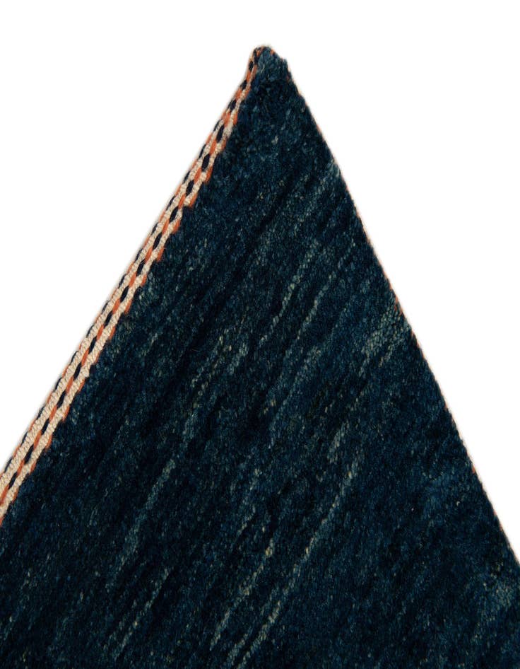 Detail image of 3' 3 x 11'  Hand Knotted Kashkuli Gabbeh Wool Runner Rug