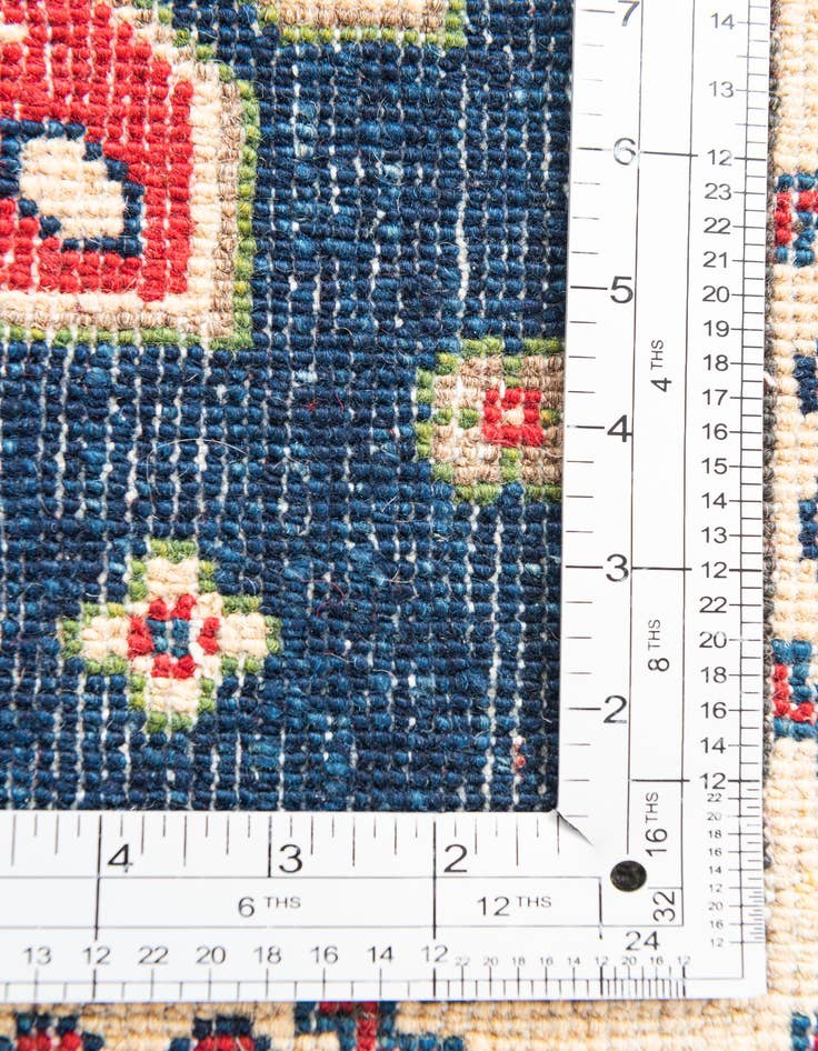 Detail image of  2' 9 x 6' 4  Hand Knotted Kazak Runner Rug