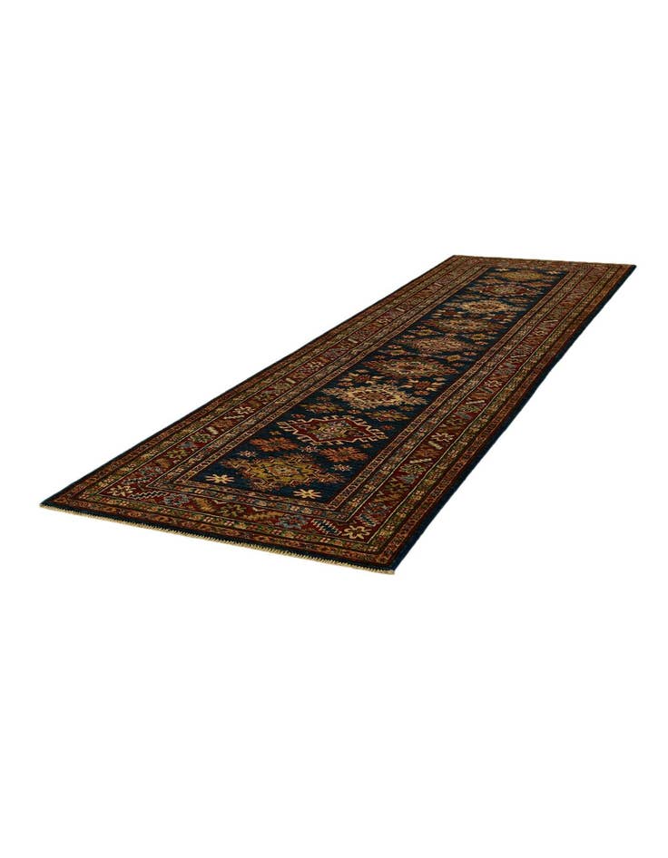 Detail image of 2' 9 x 9' 5 Hand Knotted Kazak Runner Rug
