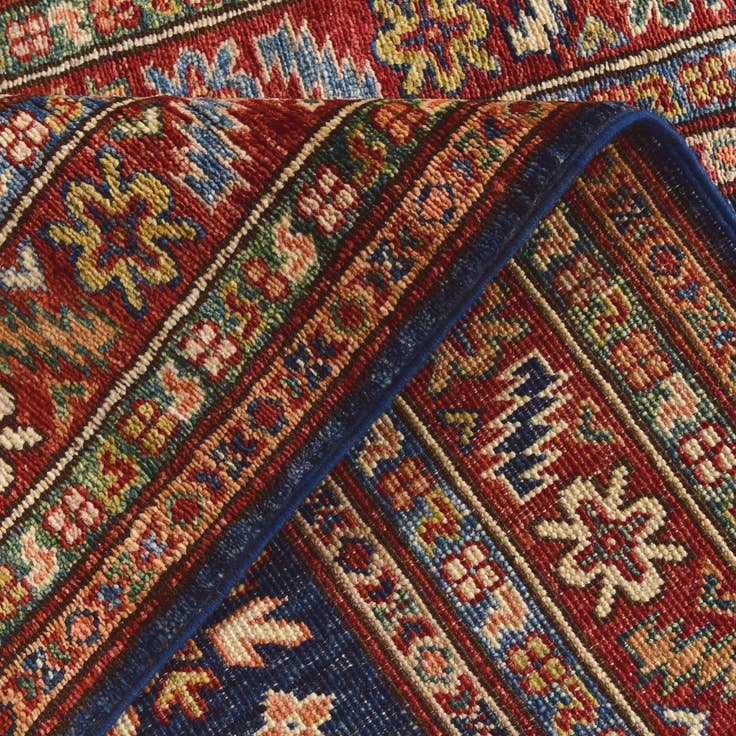 Detail image of 2' 9 x 9' 5 Hand Knotted Kazak Runner Rug