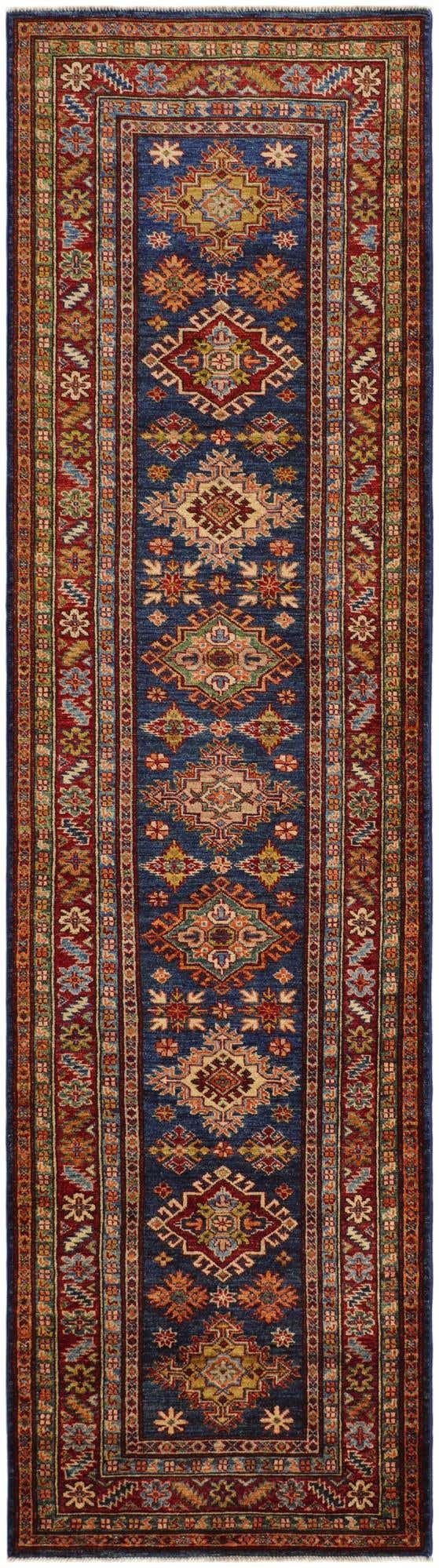 2' 7 x 9' 5 Hand Knotted Kazak Runner Rug