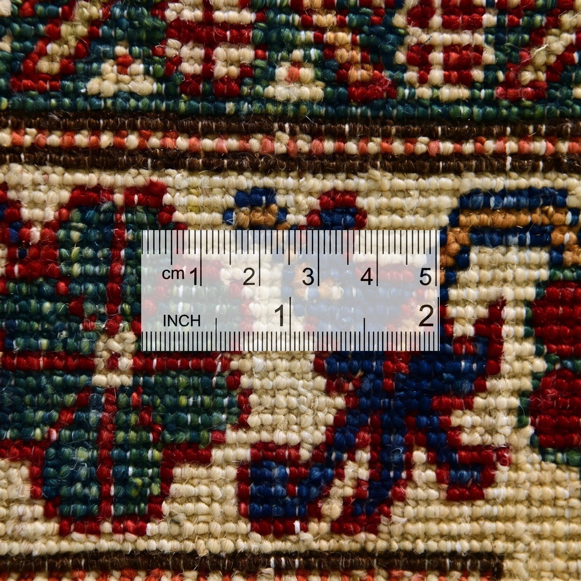 2' 8 x 9' 11 Hand Knotted Kazak Runner Rug