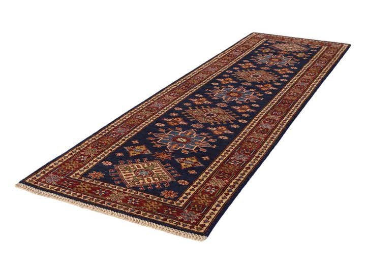 2' 9 x 9' 2 Hand Knotted Kazak Runner Rug