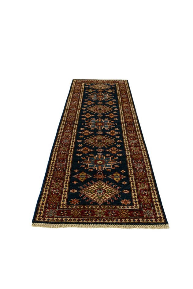 Detail image of 2' 9 x 9' 2 Hand Knotted Kazak Runner Rug