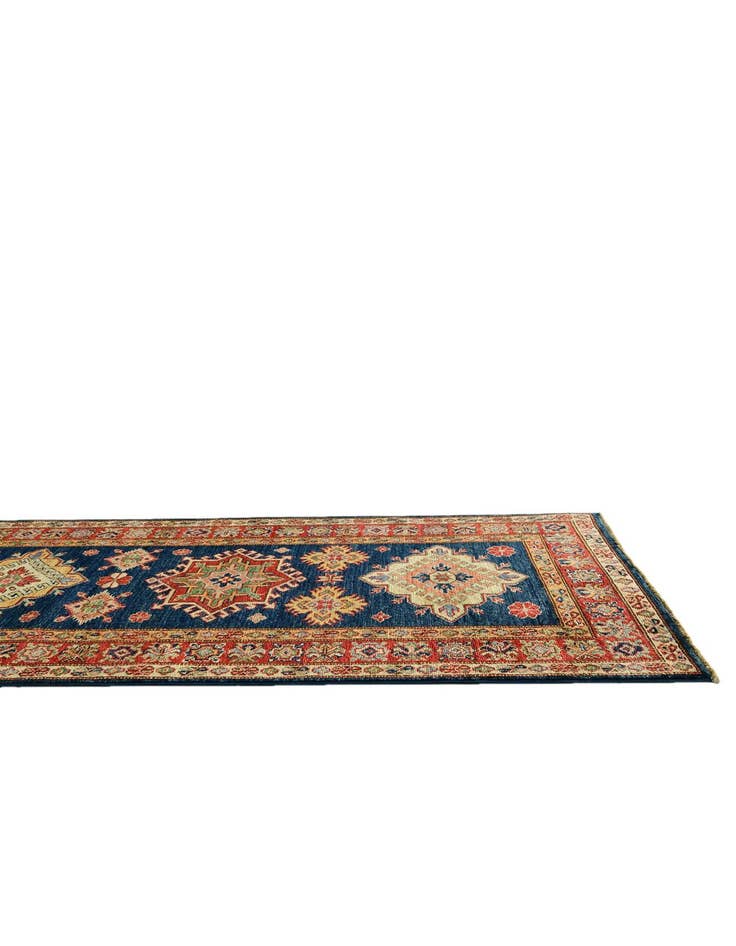 Detail image of 2' 8 x 9' 11 Hand Knotted Kazak Runner Rug