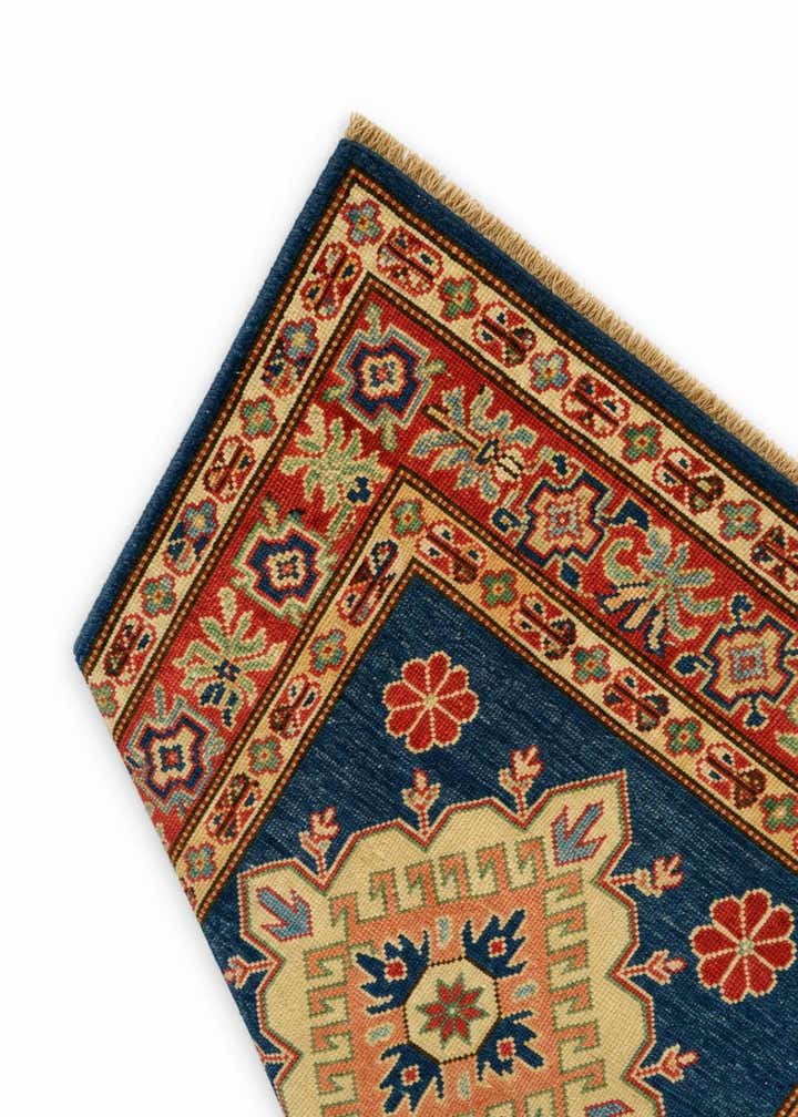 2' 8 x 9' 11 Hand Knotted Kazak Runner Rug