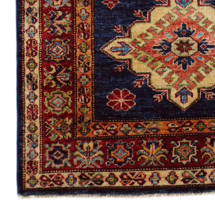 2' 8 x 9' 11 Hand Knotted Kazak Runner Rug