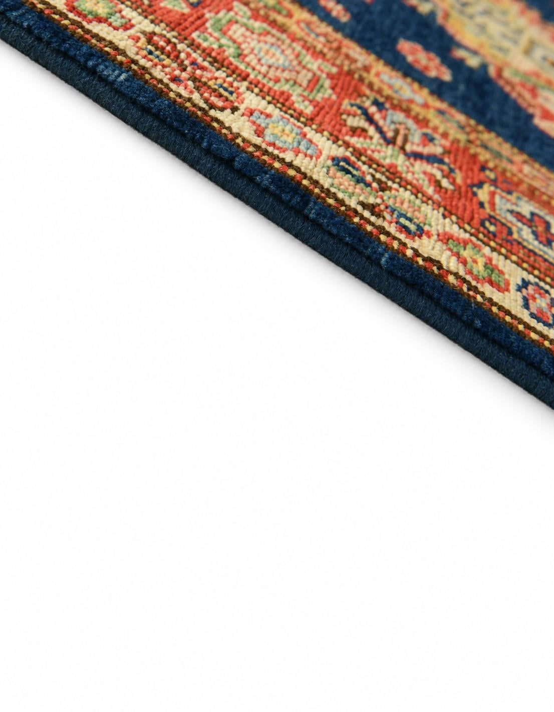 80cm x 300cm Hand Knotted Kazak Runner Rug