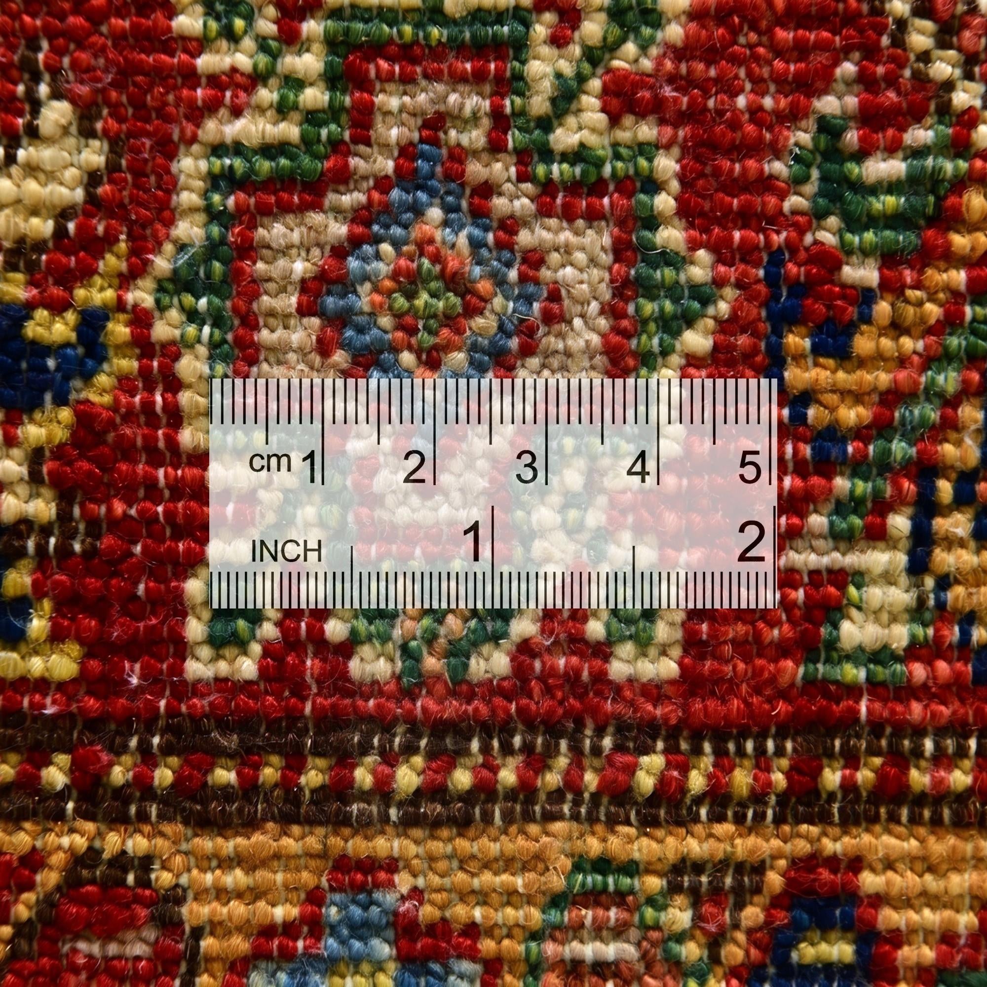 2' 8 x 9' 11 Hand Knotted Kazak Runner Rug