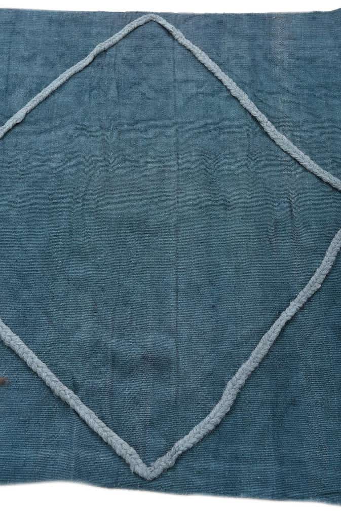 3' 6 x 10' Hand Woven Kilim Modern Wool Runner Rug