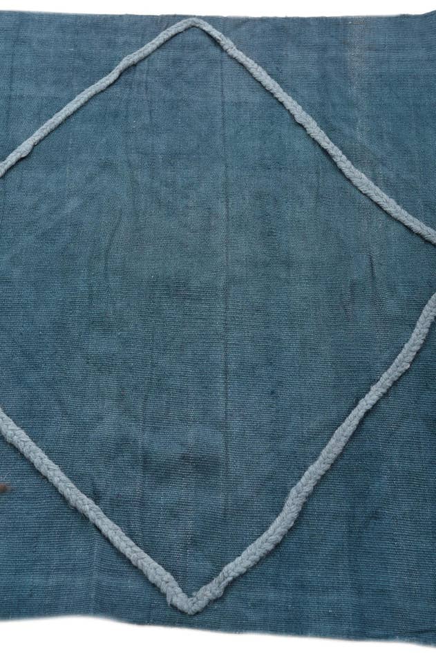 Detail image of 3' 6 x 10' Hand Woven Kilim Modern Wool Runner Rug
