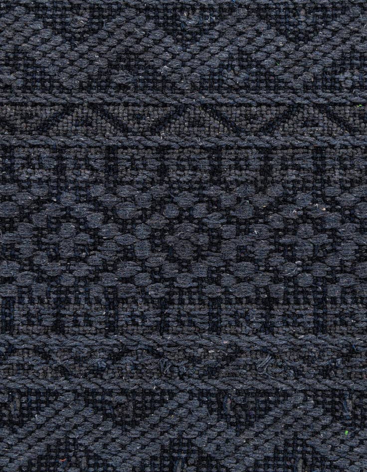 Detail image of 2' 9 x 5' 10 Hand Woven Kilim Modern Wool Runner Rug