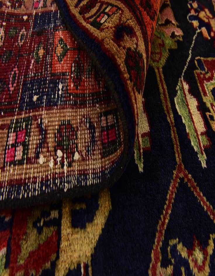Detail image of 5' x 9' 6 Hand Knotted Koliaei Persian Wool Runner Rug