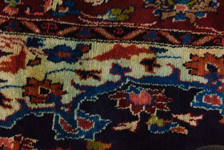 5' x 13' 2 Hand Knotted Koliaei Persian Wool Runner Rug