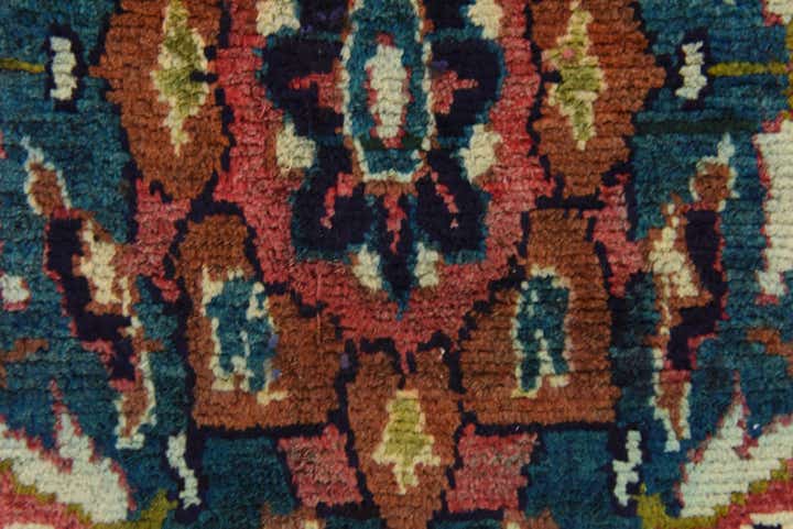 5' x 13' 2 Hand Knotted Koliaei Persian Wool Runner Rug