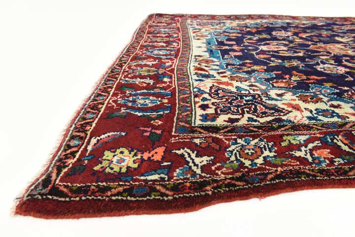 5' x 13' 2 Hand Knotted Koliaei Persian Wool Runner Rug