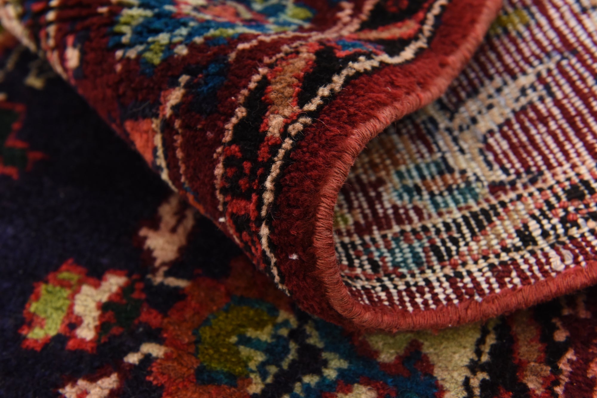 5' x 13' 2 Hand Knotted Koliaei Persian Wool Runner Rug