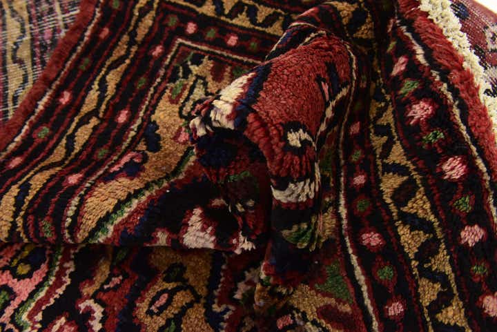 3' 5 x 9' 3 Hand Knotted Koliaei Persian Wool Runner Rug