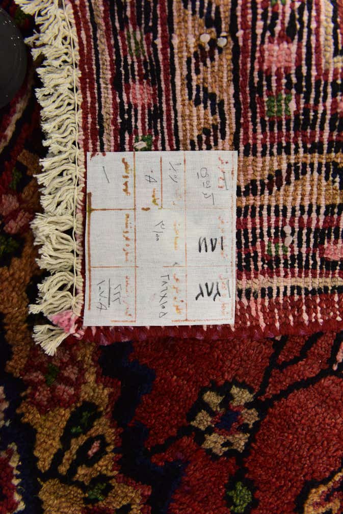 3' 5 x 9' 3 Hand Knotted Koliaei Persian Wool Runner Rug
