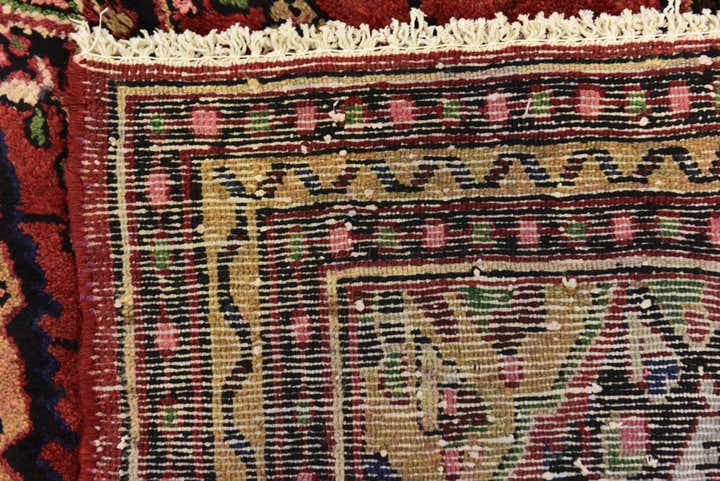 3' 5 x 9' 3 Hand Knotted Koliaei Persian Wool Runner Rug