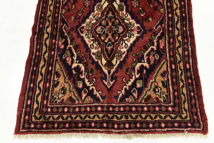 3' 5 x 9' 3 Hand Knotted Koliaei Persian Wool Runner Rug