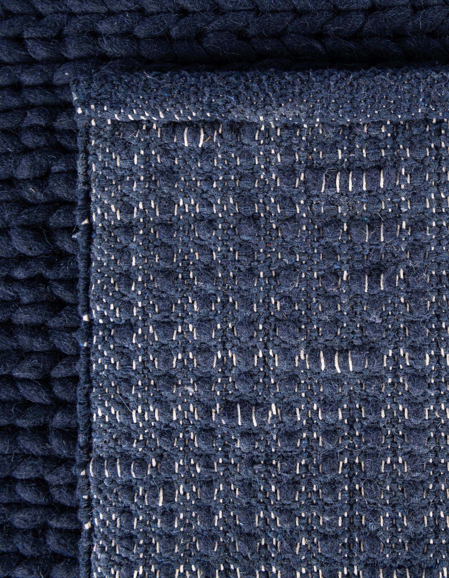 2' x 8' Hand Woven Lana New Zealand Wool Runner Rug
