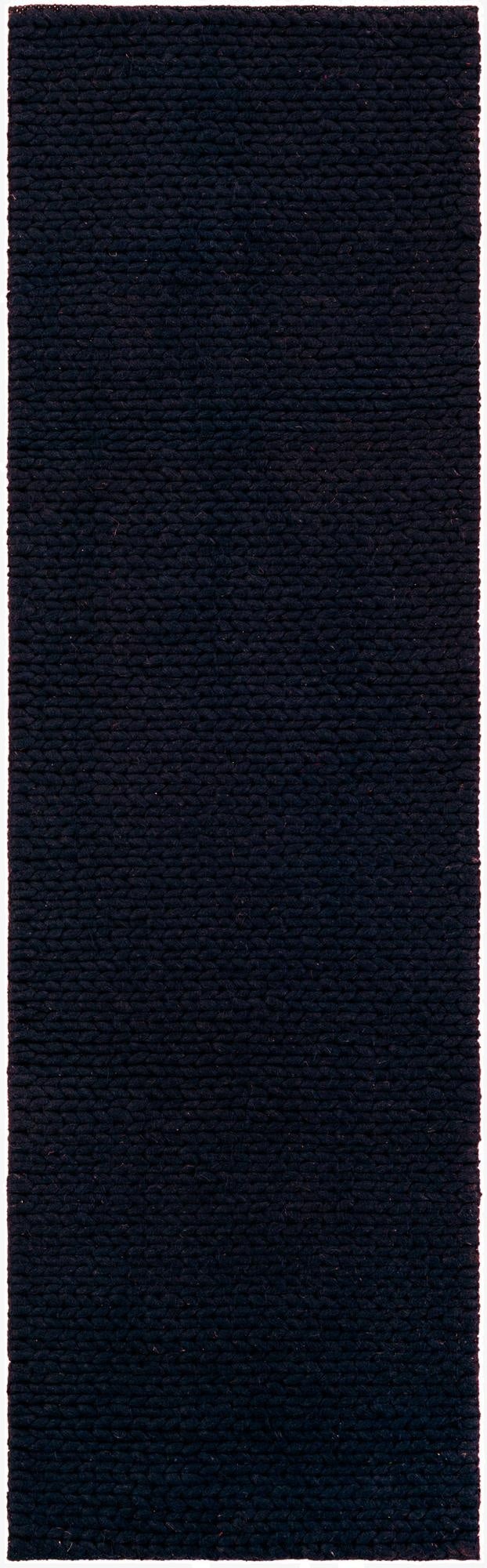 2' x 6' 7  Hand Woven Lana New Zealand Wool Runner Rug