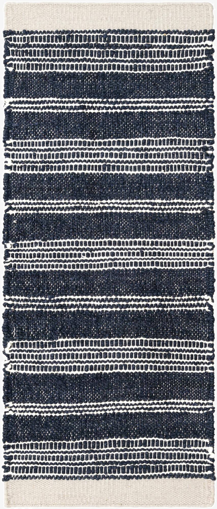2' x 5' 1  Hand Woven Lariat Runner Rug