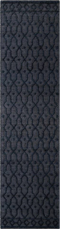 Detail image of 2' 7 x 9' 10 Hand Woven Larsa Jute Runner Rug